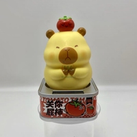 WANGERBAO Gachapon 120mm Serie Capibala en Lata, Adorno Oscilante Activado por Luz, Juguetes Cápsula Gacha para Niños, para la Diversión