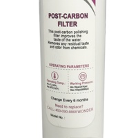 Adaptabilité élevée de remplacement de traitement de distributeur de filtre d'épurateur d'eau de carbone actif
