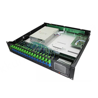 1550nm DWDM CATV Rf equipo amplificador de señal con 32 puertos 23dBm SC APC conector amplificador óptico tipo WDM EDFA