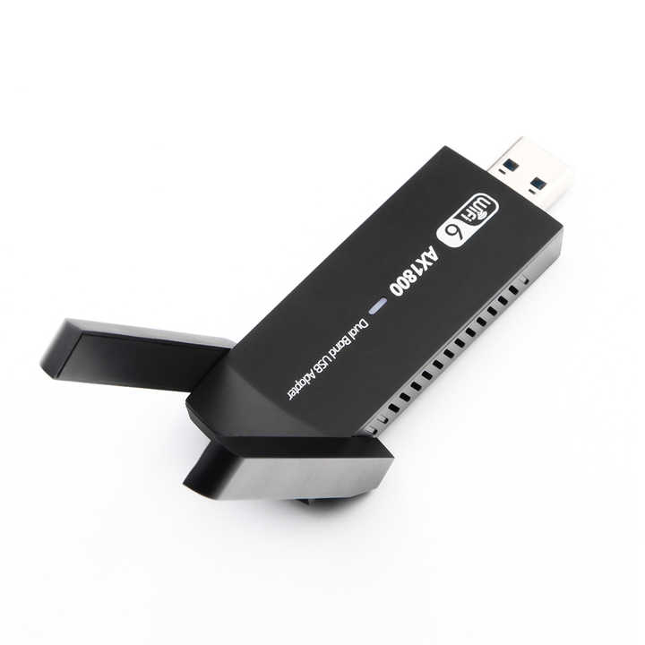 Wi-Fi-адаптер Realtek 8832 AU — 1800 Мбит/с, двойная антенна, USB3.0