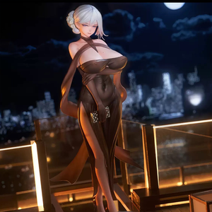 Personnage Driven Anime Lady Figure une sculpture captivante de croissance et d'émotion - Product Image 1