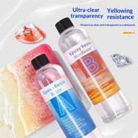 Résine Époxy XZX-AB Haute Dureté, Colle AB Super Transparente Anti-Jaunissement pour Bricolage et Artisanat, Construction Shandong