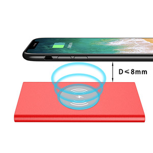 10000mah Power Bank batteria esterna Built-in Wireless caricabatterie Powerbank portatile banca di alimentazione Wireless - Product Image 4