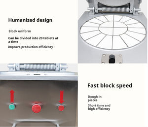 Lianfu Machine de diviseur de pâte hydraulique automatique de haute qualité Équipement de <span class=keywords><strong>boulanger</strong></span> commercial Farines compétitives à l'état neuf - Product Image 6