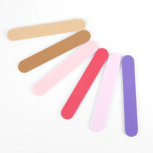 Gloway 20Pcs 150/180/250グリットネイルファイルセットネイルバッファリングファイルプロの再利用可能なエメリーボードボトル付きネイルファイル - Product Image 2