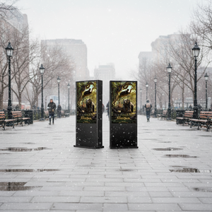 Écran LCD extérieur HBYLCD 43 pouces, Android 12, écran publicitaire pour <span class=keywords><strong>camion</strong></span> de nourriture, affichages publicitaires pour l'extérieur - Product Image 1