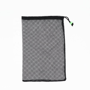 Promotional Cheap Mesh <strong>Drawstring</strong> Bag for Packing Nylon Mesh <strong>Drawstring</strong> Gift Bag with Custom logo - Product Image 2