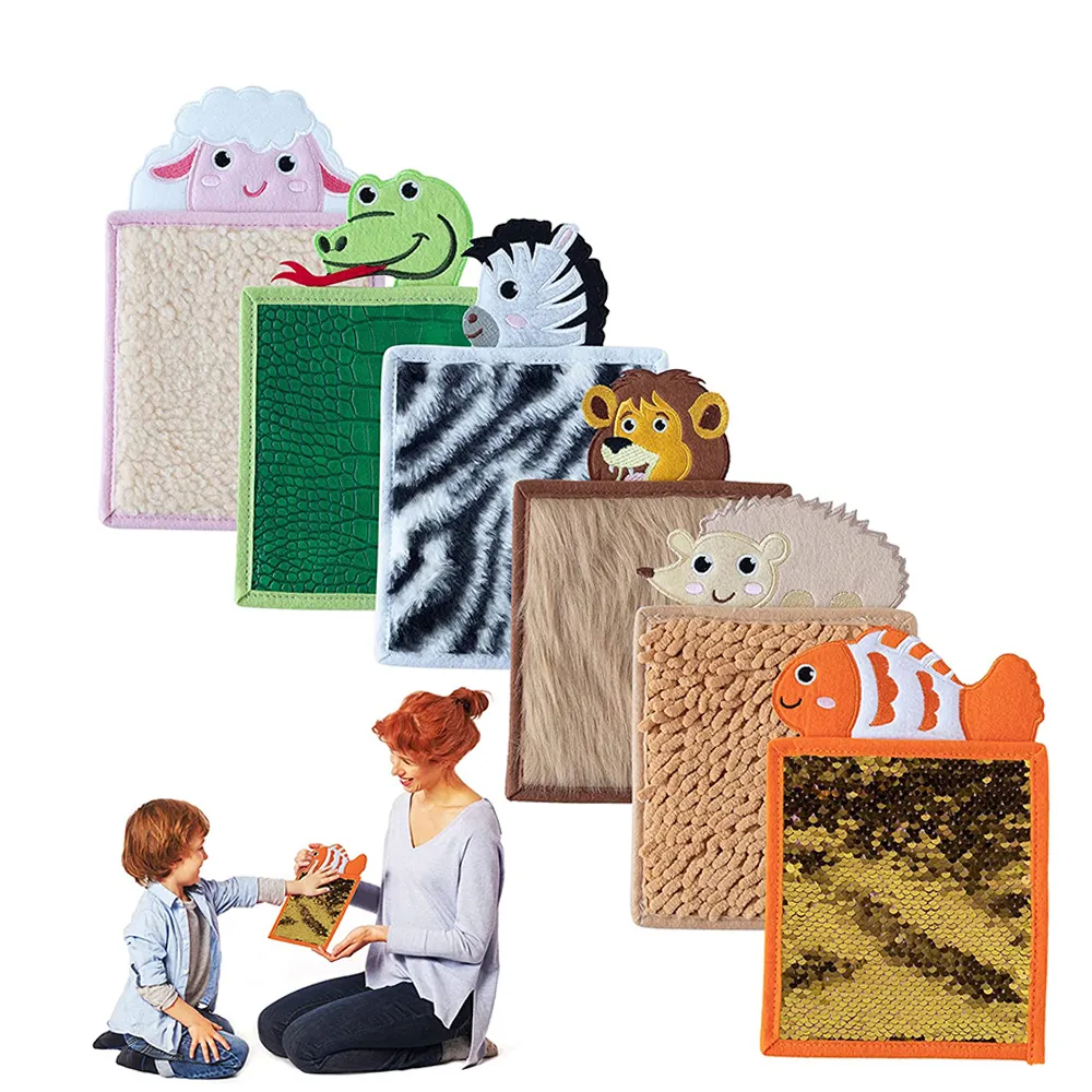 Customized Animal Shape Sensory Floor Tiles Disorder Textured Sensory Toys For Autistic Children