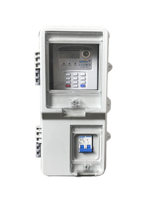 ABS/PC simple \ boîte triphasée de compteur d'électricité - Product Image 6