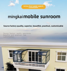 <span class=keywords><strong>Terrasse</strong></span> extérieure en aluminium moderne de Chongqing avec cadre en alliage d'aluminium <span class=keywords><strong>et</strong></span> verre trempé, <span class=keywords><strong>isolation</strong></span> élevée, écologique, résidentielle - Product Image 3