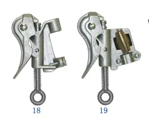 Abrazadera de conexión a tierra de aluminio o cobre, juego OEM para juego de puesta a tierra portátil, 11kV, 24kV, 33kV