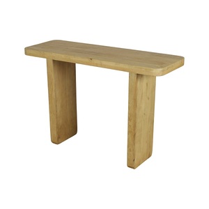 Elegant Solid Wood <b>Console</b> <b>Table</b> for Entryway Modern Hallway <b>Table</b> Nordic Style Furniture with Natural Finish Sturdy Frame - Product Image 3