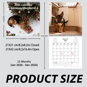 Calendario de <span class=keywords><strong>Pared</strong></span> Espiral Personalizado 2027, Calendario de Escritorio Diario, Impresión a Todo Color, Planificador Diario de Papel, Regalo Promocional para Oficina y Negocios - Product Image 3