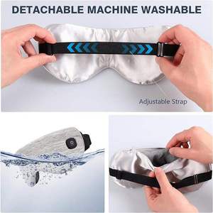 Máscara de Ojos con Calefacción y Carga USB, Bloquea la Luz, para Aliviar la Fatiga, Vapor Caliente, Masajeador Portátil para el Cuidado de los Ojos - Product Image 4