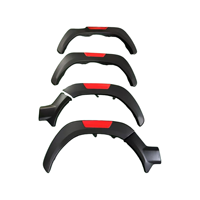 Extensions d'ailes ABS d'usine pour Toyota Hilux Rocco 21+ – Kit large de protection de passage de roue pour pick-up 4x4 – Accessoires de protection de carrosserie