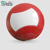 Ballon de football personnalisé Shinho OEM/ODM, léger, cousu à la machine, PVC, TPU, cuir PU, taille 3 # -5 #   Promotion des tailles