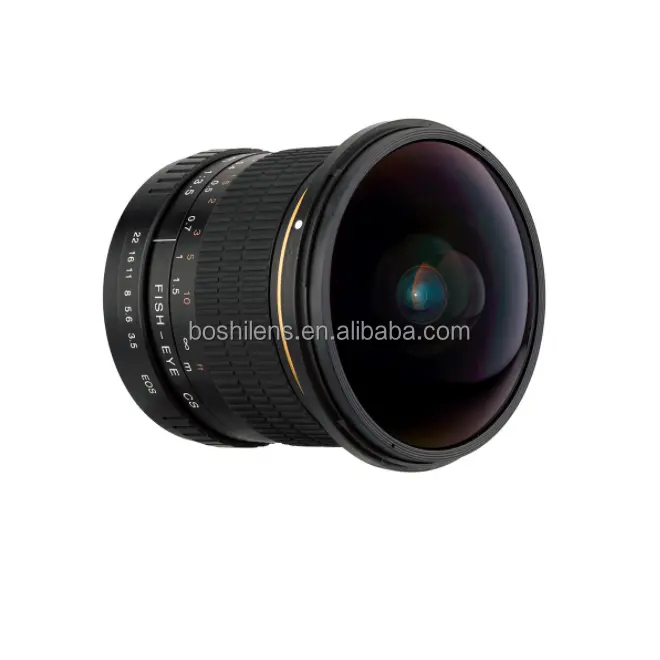 8.0mm f3.5 full frame dslr camera lens wide angle fisheye lens