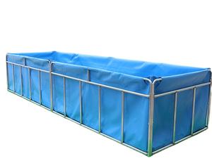 Aquaculture extérieure personnalisée grande bâche carrée en plastique pvc pour l'agriculture aquarium avec pompe à air à oxygène pour aquarium - Product Image 1
