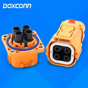 Điện áp cao hiện tại Kết nối 4 lõi pin dây cắm ổ cắm cho năng lượng mới xe điện xe