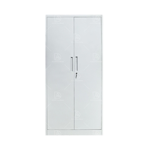 Armoire <span class=keywords><strong>de</strong></span> bureau en acier avec 2 portes battantes, armoire <span class=keywords><strong>de</strong></span> <span class=keywords><strong>rangement</strong></span> en métal verrouillable, cuisine, extérieur, maison, école, fichier, <span class=keywords><strong>garage</strong></span>, classeur - Product Image 4