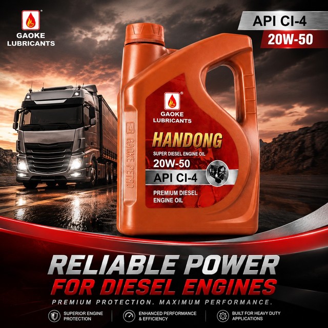 High Quality OEM Private Label SAE 20W-50 Fully Synthetic Anti-Wear Lubricants Engine Oil for Car Maintenance