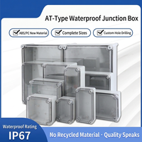 Boîtier de jonction étanche et anti-poussière transparent IP66 en ABS+PC