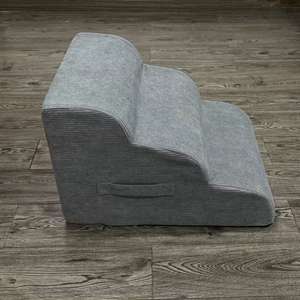 3-traps antislip, verwijderbare, milieuvriendelijke, duurzame, lichtgewicht, wasbare honden- en kattenhelling, <span class=keywords><strong>bed</strong></span>, huisdierentrap, orthopedische luxe traagschuimmatras - Product Image 5