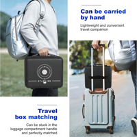 Étui de voyage Starlink Mini, coque rigide EVA, antichoc, étanche, sac de rangement protecteur, organisateur avec sangle de bagage