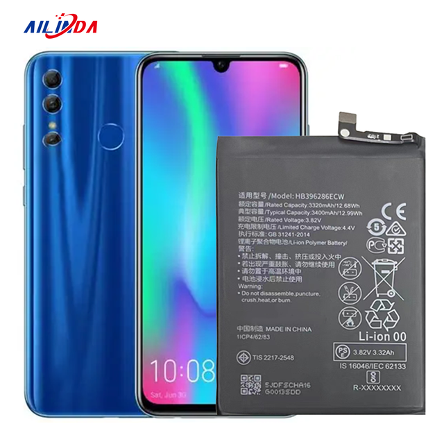 3400mAh HB396286ECW Lithium-ion Batteries for Huawei P20 Honor 10 Lite Mobile Phone Battery