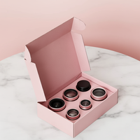 Individuell Bedruckte, Umweltfreundliche und Recycelbare Rosa Flugzeug-Schachteln, Ideal für die Verpackung Kleiner Geschenke und Alltagsgegenstände