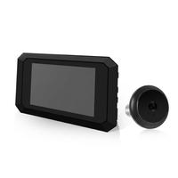 Pengintai Pintu Digital Video 3,97 Inci 2 MP Kamera Monitor Penglihatan Malam Pintar