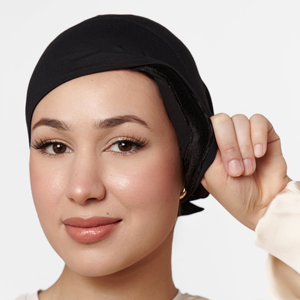 High Quality 100% Mulberry Silk Ribbon Velvet <strong>Undercap</strong> Women's Muslim <strong>Hijab</strong> Soft Breathable Scarf Shawls Elastic <strong>Undercap</strong> - Product Image 2