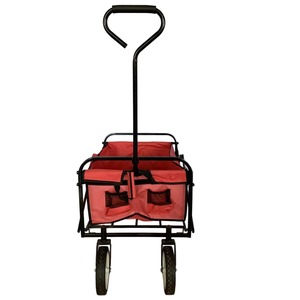 Klapp wagen wagen Garden <span class=keywords><strong>Beach</strong></span> Carts mit verstellbarem Griff Heavy Duty Utility Garden Wagon Lebensmittel wagen Maximale Kapazität 180lbs - Product Image 2