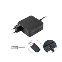 Adaptor AC catu daya Port USB MINI 45W pengisi daya Notebook PD untuk ASUS Lenovo Dell