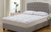 Benutzer definierte King/Queen/Full-Size Daunen/Mikro faser/Polyester Alternative Dicke Matratze Pillow Top Bett Matratze Topper
