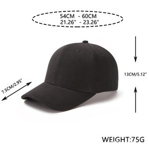 男女棒球帽，印有定制徽标，用于防晒、体育赛事、促销批发 - Product Image 5