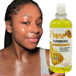 98% Curcuma éclaircissant visage sérum anti-âge pour afro-américaine produits de beauté Agents repulpant hydratation pour les femmes - Product Image 3
