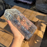Batu Bata Kaca Transparan Pola Es Ganda Solid untuk Dekorasi Dinding Modern di Kamar Mandi, Tangga, Ruang Tamu, Grosir Pabrik