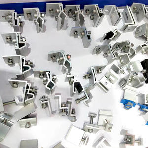 Support de montage de toit en étain <span class=keywords><strong>solaire</strong></span> pour structure de joint de support de toit en métal photovoltaïque avec crochet de <span class=keywords><strong>fixation</strong></span> pour le serrage de toit de l'abri de voiture - Product Image 5