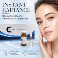 Kit de Sérums Microneedle Ampoule Réparatrice, Hydratante, Éclaircissante et Raffermissante pour le Visage – Solution Rajeunissante pour l'Approvisionnement Transfrontalier
