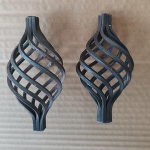 <span class=keywords><strong>Jaulas</strong></span> <span class=keywords><strong>de</strong></span> acero forjado Cestas <span class=keywords><strong>de</strong></span> componentes <span class=keywords><strong>de</strong></span> hierro forjado para accesorios y barandillas - Product Image 4