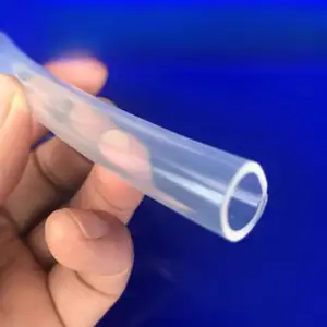 Processing Customized Clear Silicone Tube Solid Silicone Tube