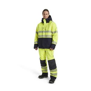 BLAKLADER - 451715343389M Veste d'hiver Multinorm Hi-vis Jaune/Bleu marine-WORKWEAR RÉSISTANT AUX FLAMMES EAN 7330509823354 - Product Image 3