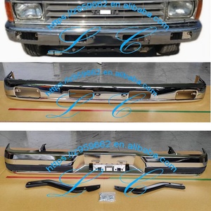 Parachoques Trasero Cromado 52105-89111 para HILUX 1988 1992 1998 2002, Parachoques Delantero para Camioneta 52101-89101 - Product Image 2