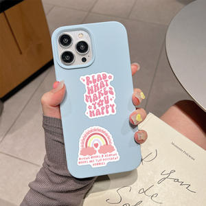 Lot de 60 autocollants esthétiques roses sur le thème du <span class=keywords><strong>livre</strong></span>, autocollants en vinyle pour les amoureux des livres, pour ordinateur portable, bouteille d'eau, journal et décoration de scrapbooking - Product Image 2