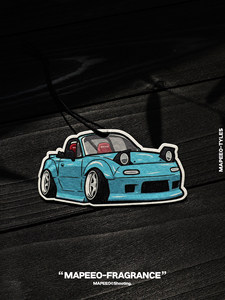 Diffuseur d'air de voiture style JDM, nouveau modèle 2026, parfum longue durée, désodorisant, décoration intérieure, pendentif parfumé pour véhicules - Product Image 2