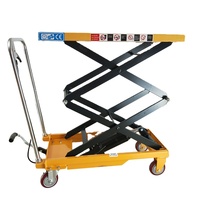 Table élévatrice hydraulique Jichuan, mini chariot élévateur, capacité de levage de 150 kg, 500 kg, 300 kg, hauteur de levage de 1300 mm, pour entrepôt