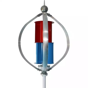 ระบบผลิตไฟฟ้าพลังงานลม พลังงานสีเขียว กังหันลมแนวตั้งสำหรับไฟถนน - Product Image 3