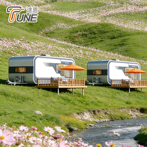 Camper di Lusso Personalizzabile per Glamping con <span class=keywords><strong>Interni</strong></span> Completi per Uso Alberghiero e Distribuzione di Cibo - Product Image 2