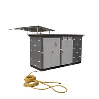 Autotransformador Sumergido en Aceite Monofásico/Trifásico Multivoltaje 50/60Hz SHENG HUA YB, Entrada 11kV, Salida 400V, Prefabricado Compacto